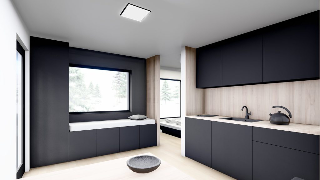 Open space - living cu bucătărie